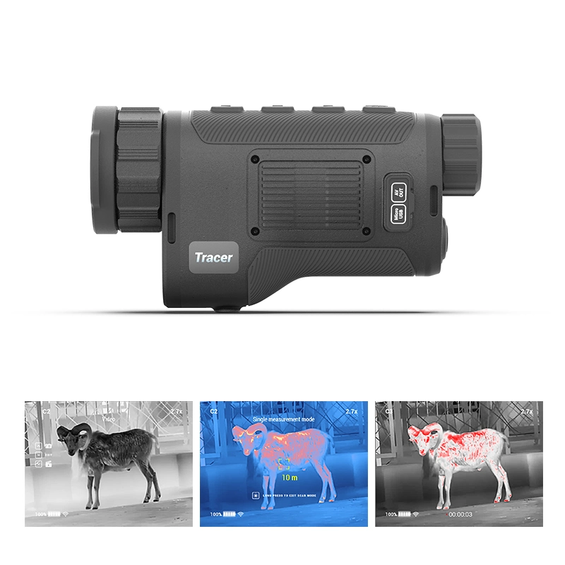 Wholesale Scope Handheld Monocular Thermal Imager with Rangefinder for Obervation and Measuring Distance