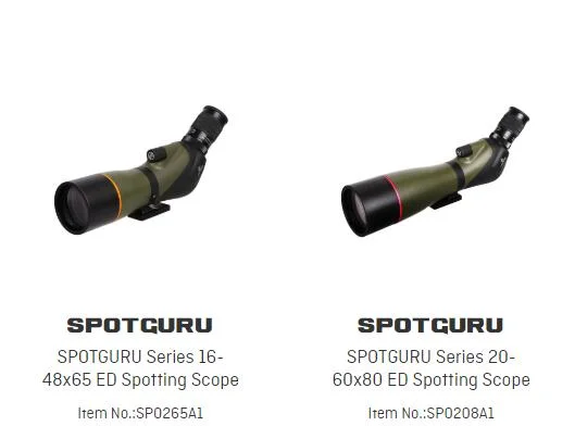 Nutrek Optics 20-60X80 Long Distance ED Glass Zoom Spotting Scope with Tripod